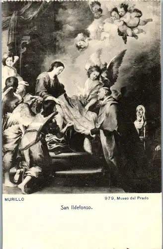 24228 - Künstlerkarte - Murillo , San Ildefonso , Museo del Prado - nicht gelaufen