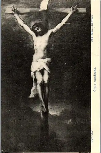 24230 - Künstlerkarte - Murillo , Cristo crucifidaco , Museo del Prado - nicht gelaufen
