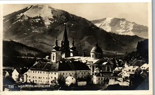 24272 - Steiermark - Mariazell mit Ötscher - gelaufen 1930