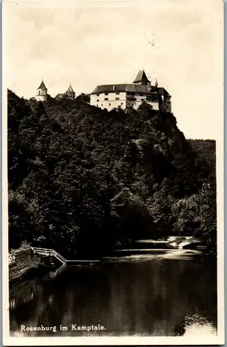 24273 - Niederösterreich - Rosenburg im Kamptal , Schloss - gelaufen 1931