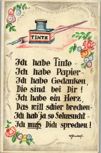 24277 - Poesie - Gedicht - gelaufen 1930