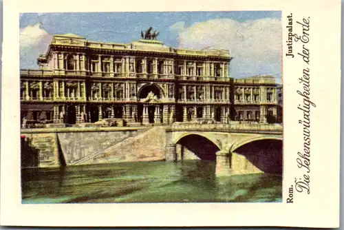 24367 - Sammelbilder - Olleschau , Serie Italien , Rom , Justizpalast