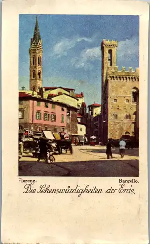 24376 - Sammelbilder - Olleschau , Serie Italien , Florenz , Bargello