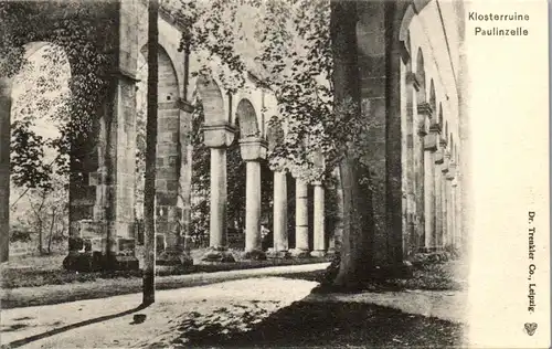 24416 - Deutschland - Königsee , Klosterruine Paulinzelle , Paulinzella - nicht gelaufen