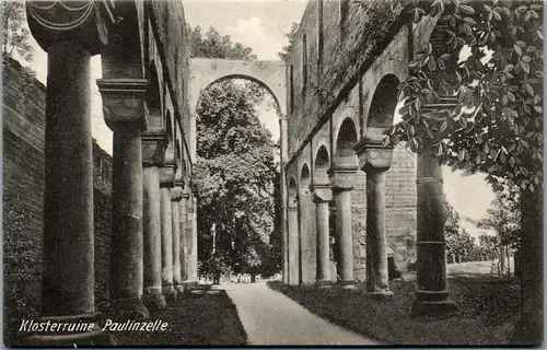 24418 - Deutschland - Königsee , Klosterruine Paulinzelle , Paulinzella , Gasthaus Menger - nicht gelaufen