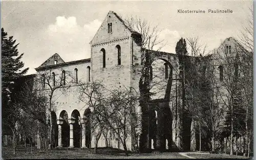 24420 - Deutschland - Königsee , Klosterruine Paulinzelle , Paulinzella , Gasthaus Menger - nicht gelaufen