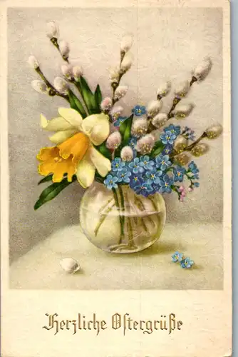 24433 - Ostern - Herzliche Ostergrüße - gelaufen