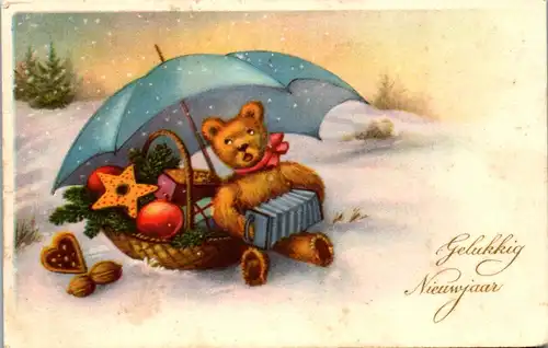 24451 - Neujahr - Motiv - gelaufen