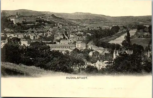 24487 - Deutschland - Rudolstadt , Panorama - nicht gelaufen 1905