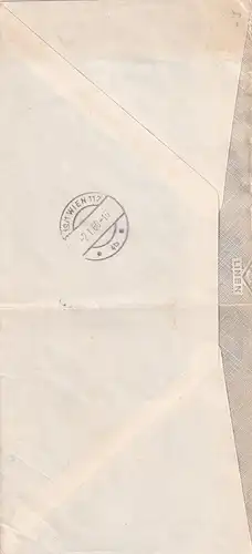 24549 - Indonesien - Brief , Colombo plan conference building - gelaufen 1960