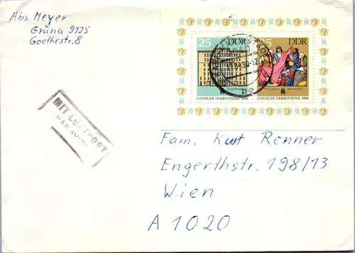 24566 - Deutschland - Brief - gelaufen 1990