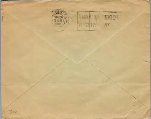 24578 - Belgien - Brief - gelaufen 1961