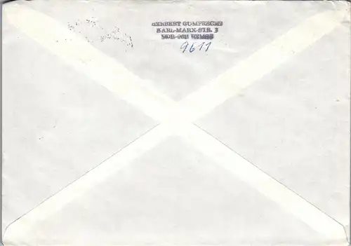 24579 - Deutschland - Brief , Waldenburg , Einschreiben - gelaufen 1990