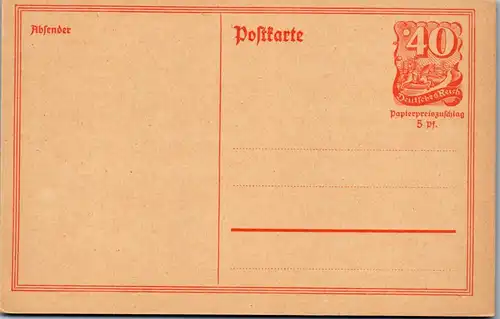 24592 - Deutschland - Ganzsache , Postkarte - nicht gelaufen