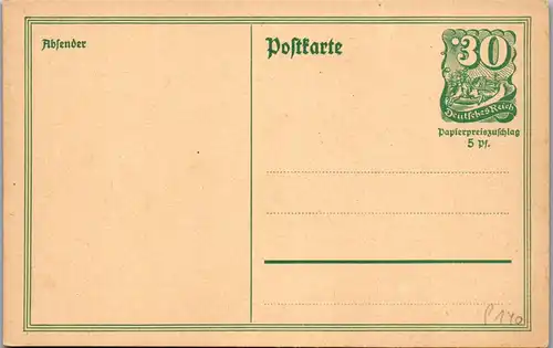 24598 - Deutschland - Ganzsache , Postkarte - nicht gelaufen