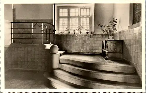 24608 - Deutschland - Helmarshausen , Sanatorium Haus Kleine , Treppenhaus - nicht gelaufen