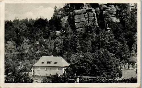 24611 - Deutschland - Löwenberg i. Schles. , Löwernberger Schweiz - gelaufen 1943