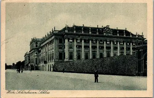 24647 - Wien - Schönbrunn , Schloss - nicht gelaufen