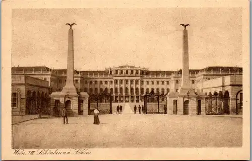 24653 - Wien - Schönbrunn , Schloss - nicht gelaufen