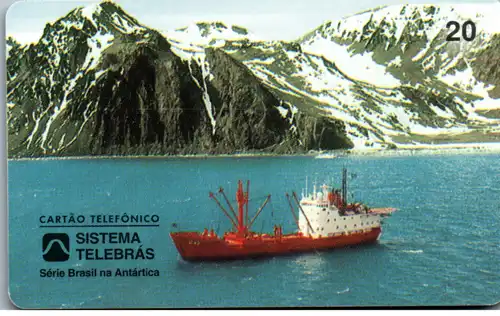 24709 - Brasilien - Telebras , Brasil na Antarctica