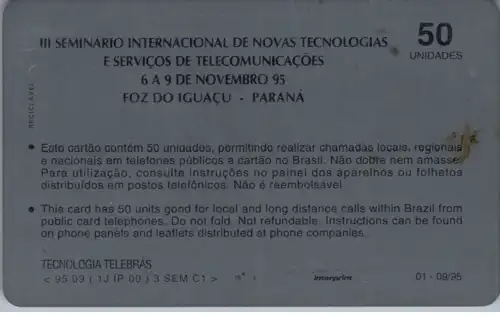 24716 - Brasilien - Telebras , Semint 95