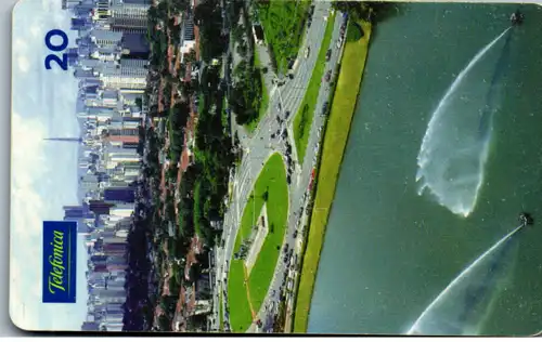 24718 - Brasilien - Telefonica , Parque do ibirapuera , Sao Paulo , Cidades Paulista