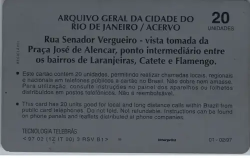 24721 - Brasilien - Telebras , Arquivo Geral da Cidade do Rio de Janeiro , Acervo