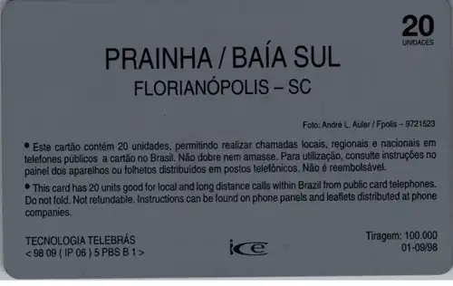 24738 - Brasilien - Telesc , Prainha , Baia Sul