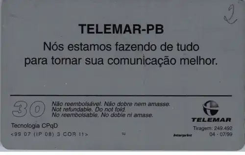 24743 - Brasilien - Telemar , Motiv