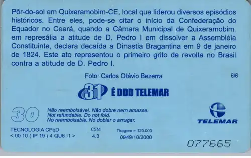 24767 - Brasilien - Telemar , Motiv