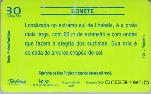24770 - Brasilien - Telefonica , Bonete