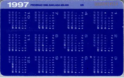 24793 - Kroatien - HPT , Motiv