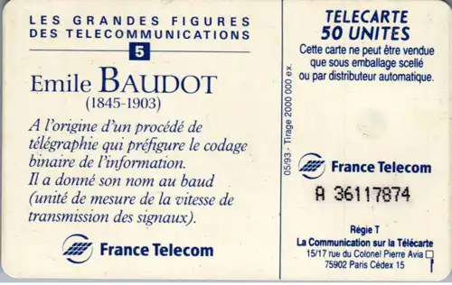 24805 - Frankreich - Emile Baudot