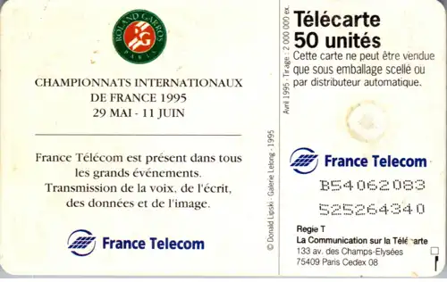24811 - Frankreich - Roland Garros 1995