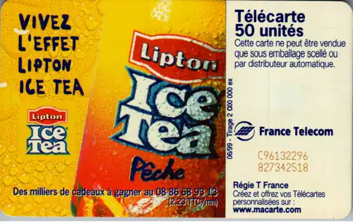 24823 - Frankreich - Lipton Ice Tea