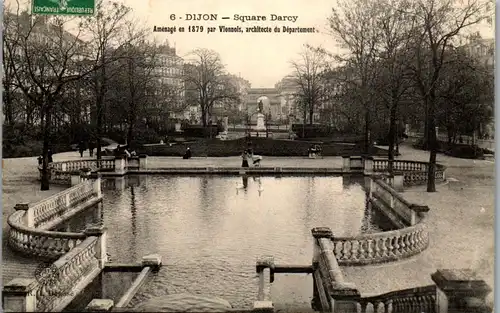 32817 - Frankreich - Dijon , Square Darcy - gelaufen 1912