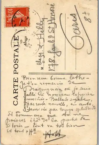 32822 - Frankreich - Draguignan , Portalguiere - gelaufen 1914