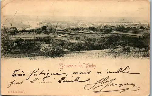 32826 - Frankreich - Vichy , Panorama - gelaufen 1901