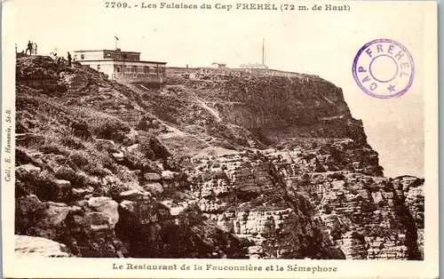 32827 - Frankreich - Cap Frehel , Le Restaurant de la Fauconniere et le Semaphore - nicht gelaufen