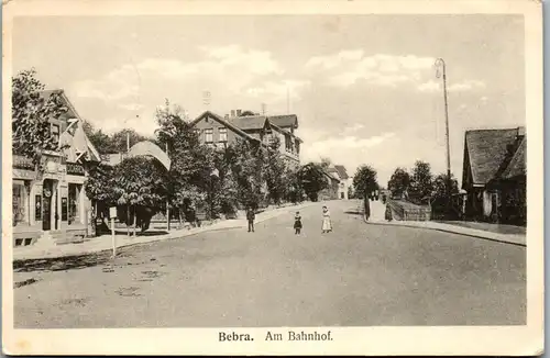 32850 - Deutschland - Bebra , Am Bahnhof - gelaufen 1917