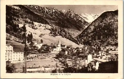 32857 - Frankreich - Pinsot et le Gleyzin - gelaufen 1938