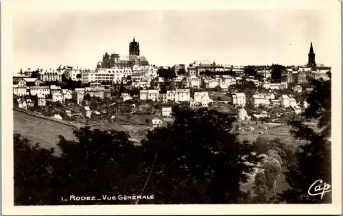 32868 - Frankreich - Rodez , Vue Generale - nicht gelaufen