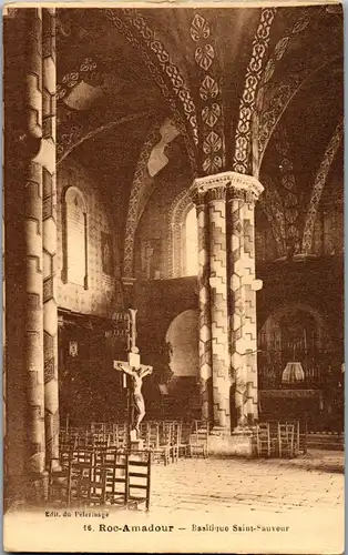32869 - Frankreich - Rocamadour , Basilique Saint Sauveur - nicht gelaufen