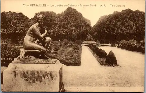 32883 - Frankreich - Versailles , Les Jardins du Chateau , Parterre Nord - nicht gelaufen