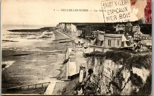 32884 - Frankreich - Veules les Roses , La Greve - gelaufen 1929