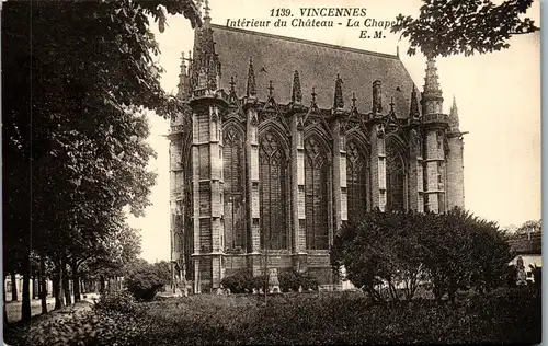 32891 - Frankreich - Vincennes , Interieur du Chateau , La Chapelle - nicht gelaufen