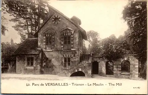 32899 - Frankreich - Versailles , Parc , Trianon , Le Moulin , The Mill - nicht gelaufen