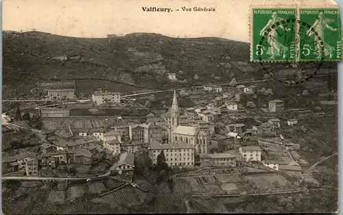 32906 - Frankreich - Valfleury , Vue Generale - gelaufen