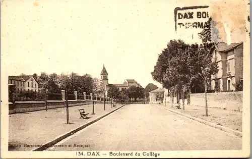 32913 - Frankreich - Dax , Boulevard du College - gelaufen