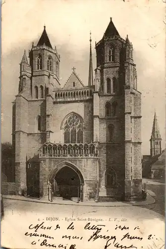 32920 - Frankreich - Dijon , Eglise Saint Benigne - gelaufen 1903